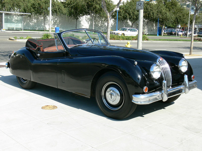 1956 Jaguar XK140 picture exterior