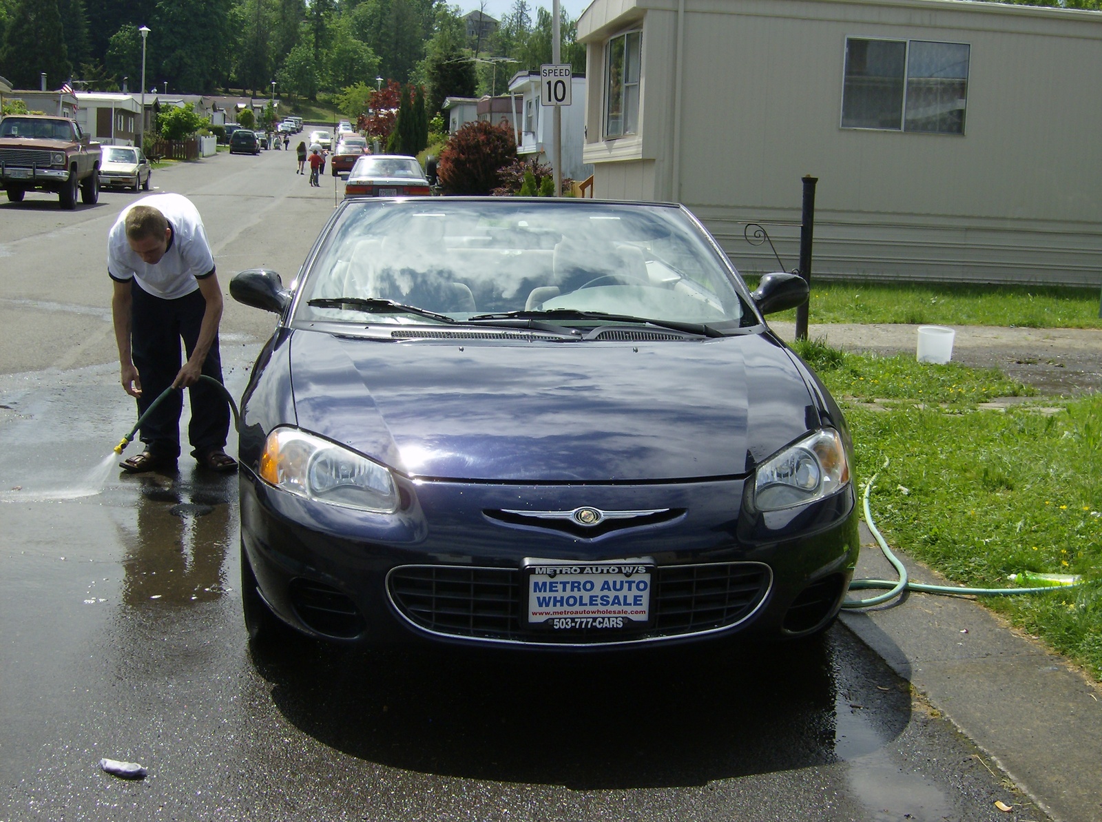 2004 Chrysler sebring leaking antifreeze #3