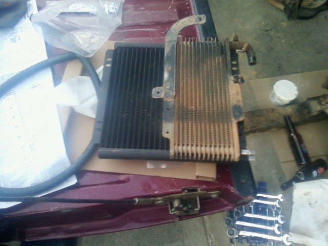 Jeep liberty factory oil cooler #2