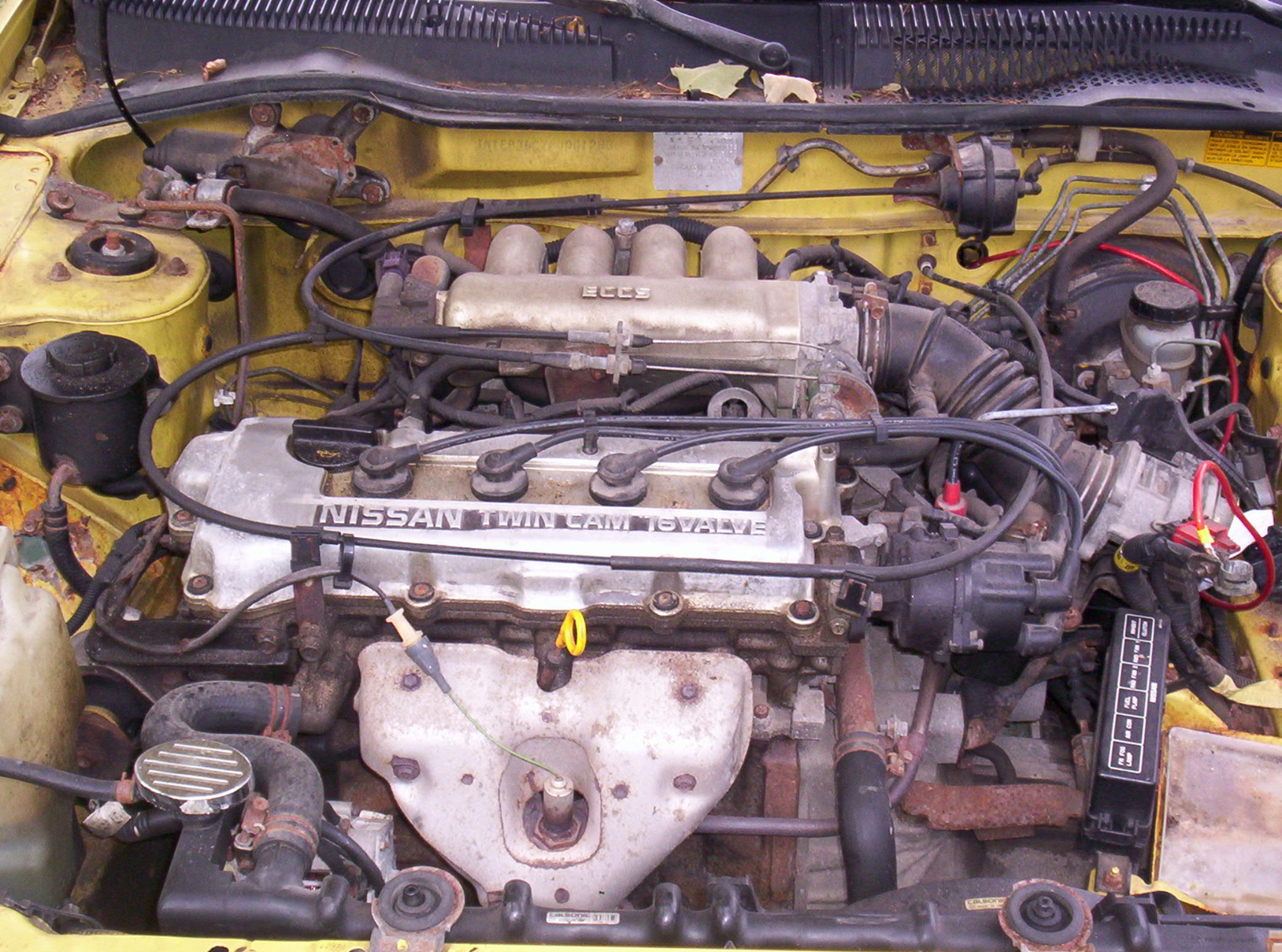 Nissan nx 1600 engine #4