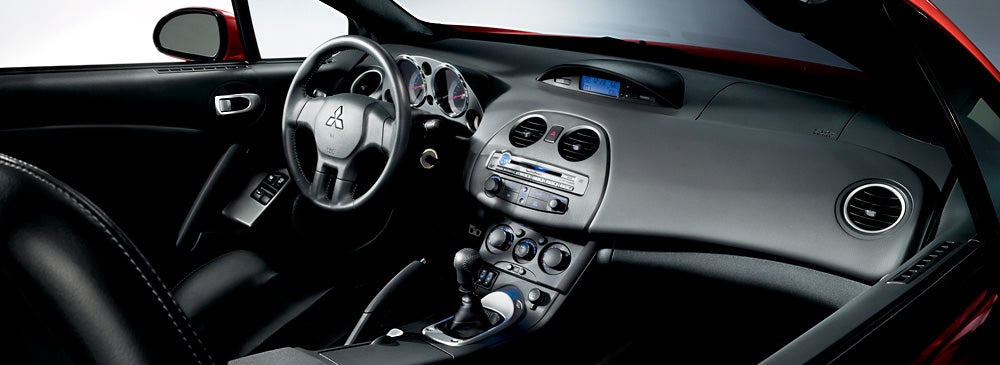 2009 Mitsubishi Eclipse Spyder, dashboard, interior, manufacturer