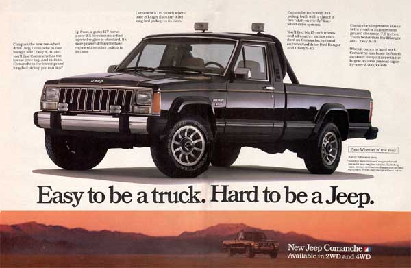 1989 Jeep pick up truck #2