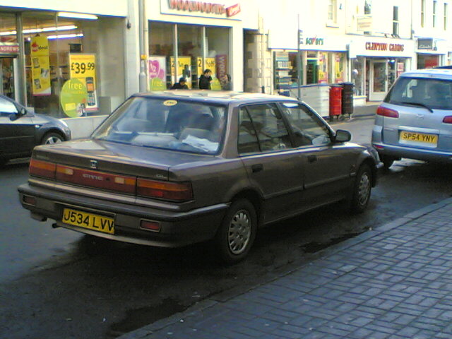 1991 Honda civic lx sedan specs #6
