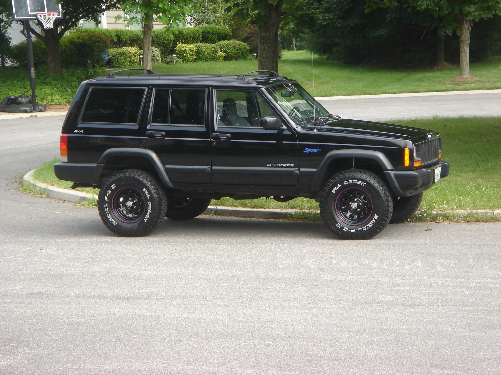 Size tires 1997 jeep cherokee #2