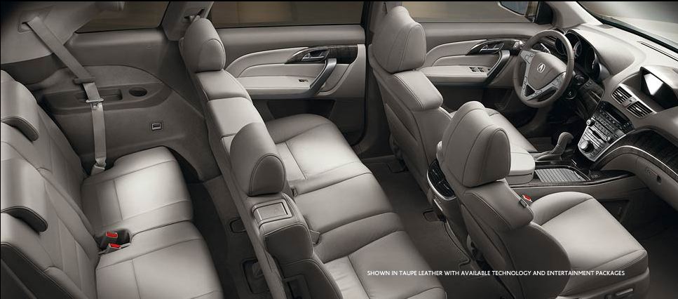 2009 Acura MDX, Interior View, interior, manufacturer