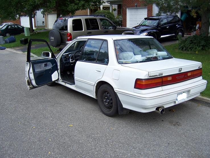 1989 Honda civic dx sedan specs