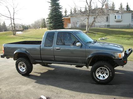 1991 toyota extended cab pickup #4