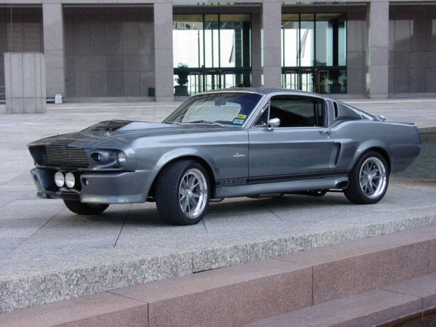 1967 Ford Mustang Stallion 2009 Ford Shelby GT500 Coupe picture