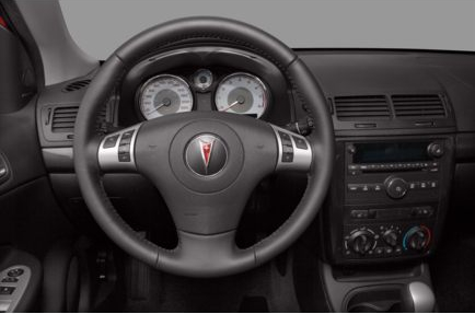 2009 Pontiac G5, Interior Dashboard View, interior, manufacturer