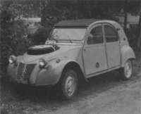 1958 Citroen 2CV Overview 1958 Citroen 2CV Overview