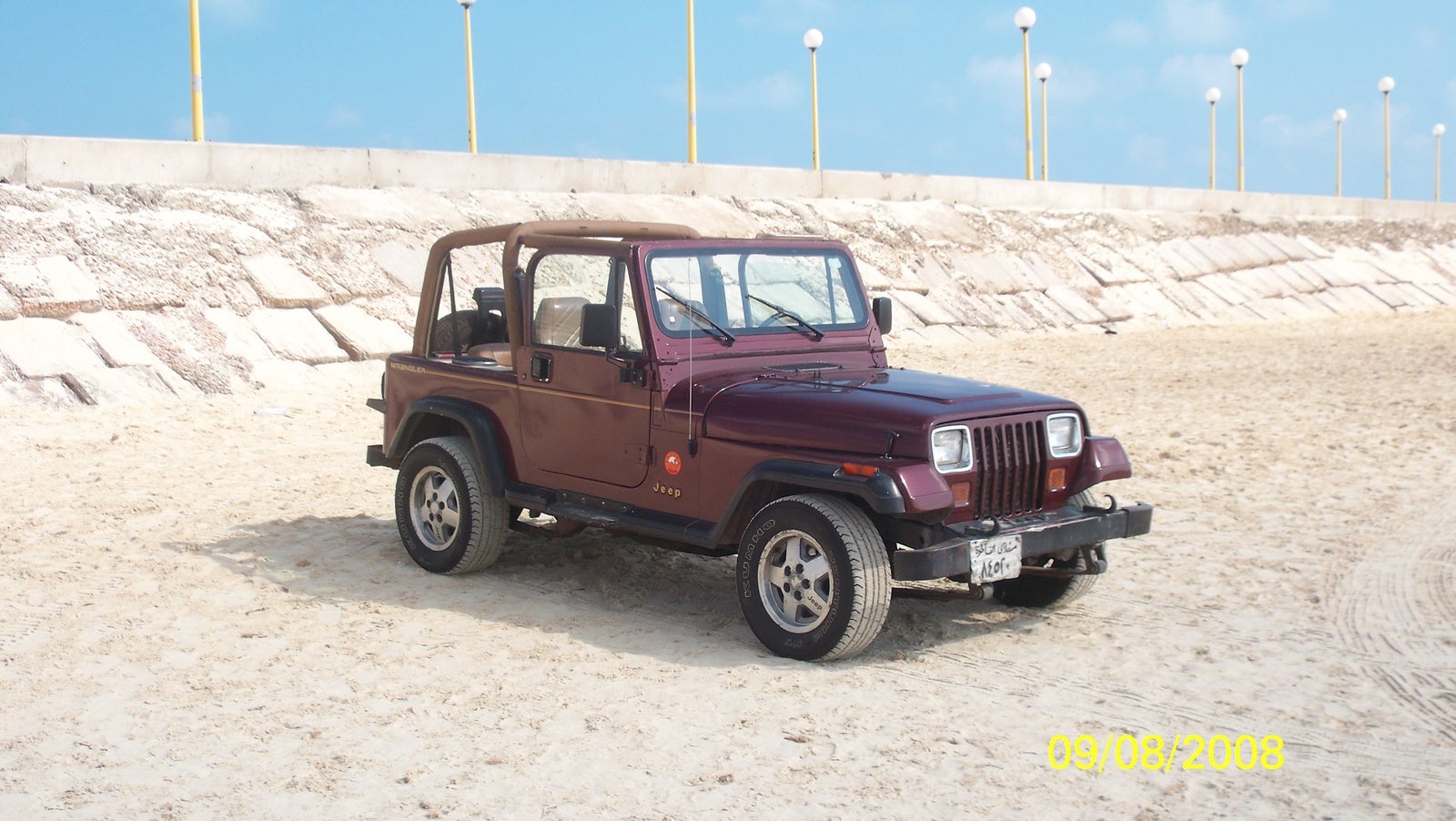 1995 Jeep yj sahara edition #5