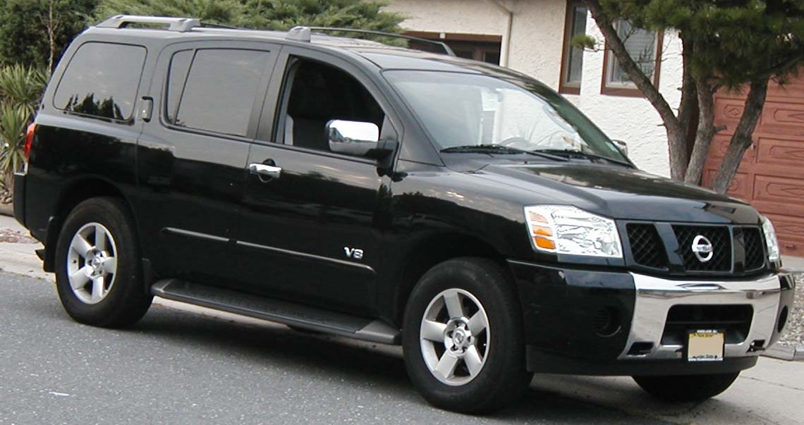 2005 Nissan armada le vs se #10