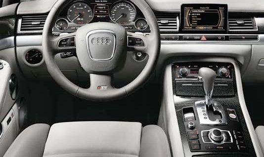2010 Audi S8 Interior. 2009 Audi S8, Interior Front