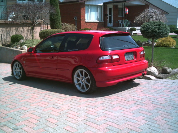 1994 Honda civic hatchback si #7