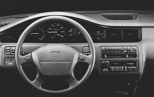 1994 Honda Civic Coupe picture interior