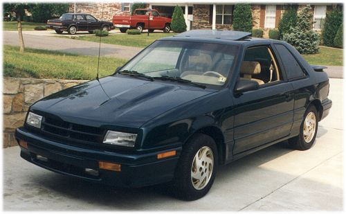 1990 Dodge Shadow 4 Dr ES Turbo Hatchback picture, exterior