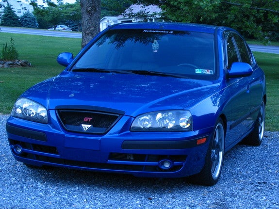 blue hyundai elantra 2005. Hyundai Elantra 2005.