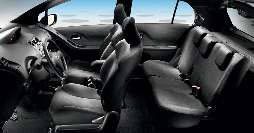 2009 Toyota Yaris, Interior Side View, manufacturer, interior