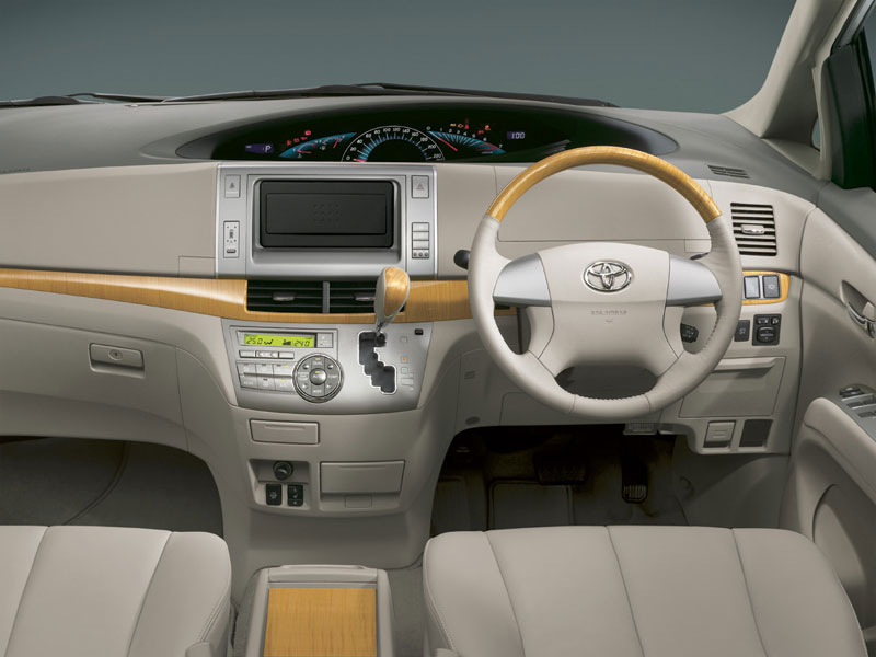 2008 Toyota previa interior