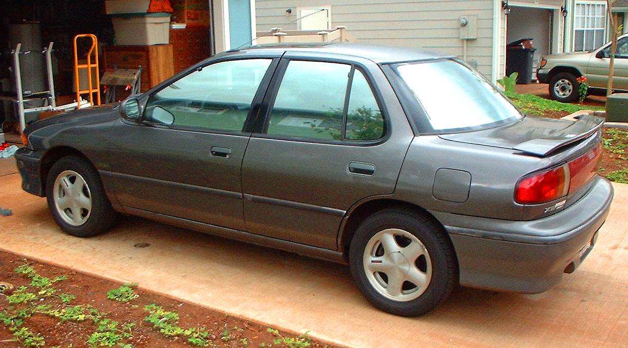 1991 Isuzu Stylus 4 Dr XS Sedan, 1991 Isuzu Stylus XS, exterior