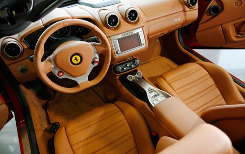2009 Ferrari California Roadster picture manufacturer interior