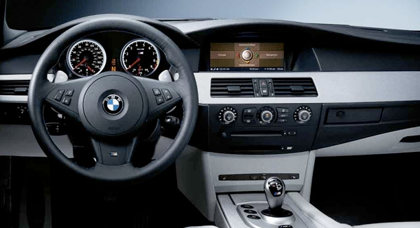 2009 BMW M5 Interior View manufacturer interior