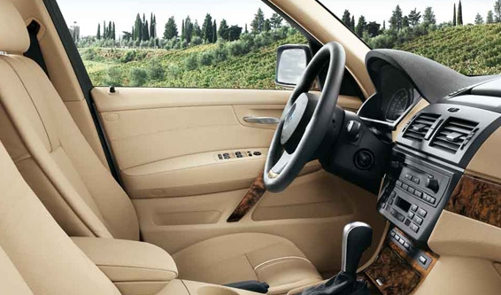 2009 BMW X3, Interior Front