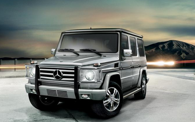 The MercedesBenz GClass receives a bump in power for 2009 and a change in