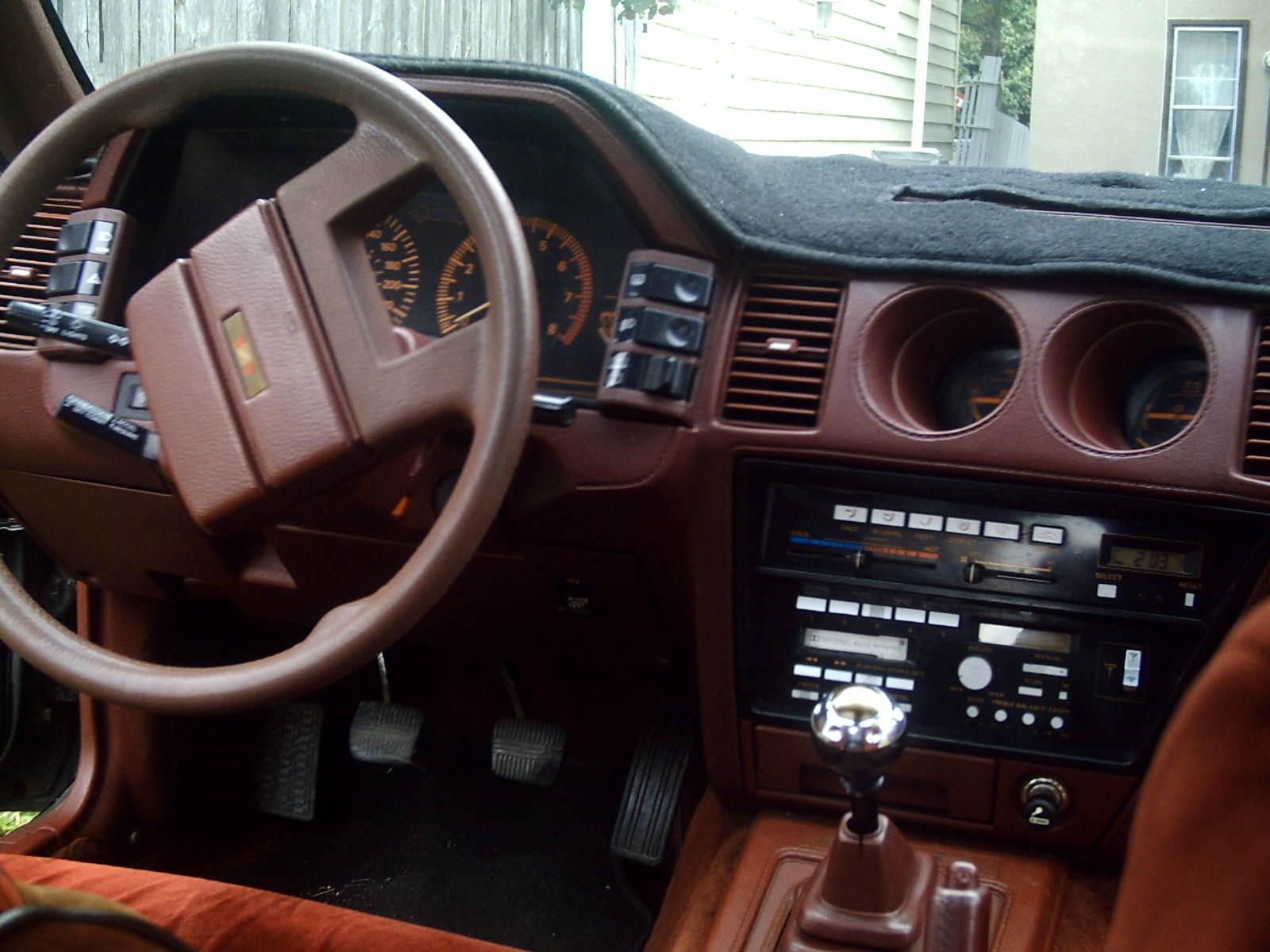 Nissan 300zx 1984 interior #5