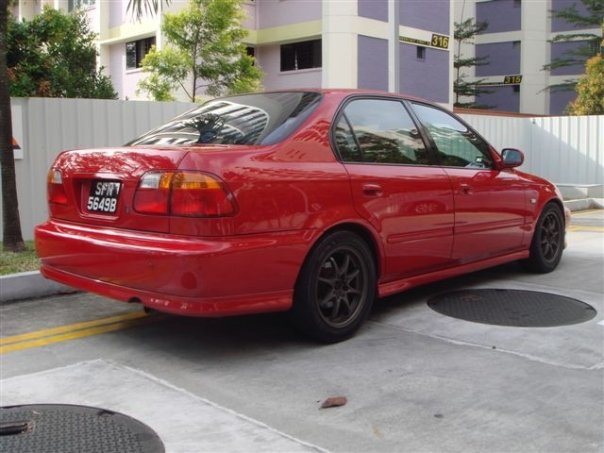 1999 Honda Civic 4 Dr DX Sedan picture exterior