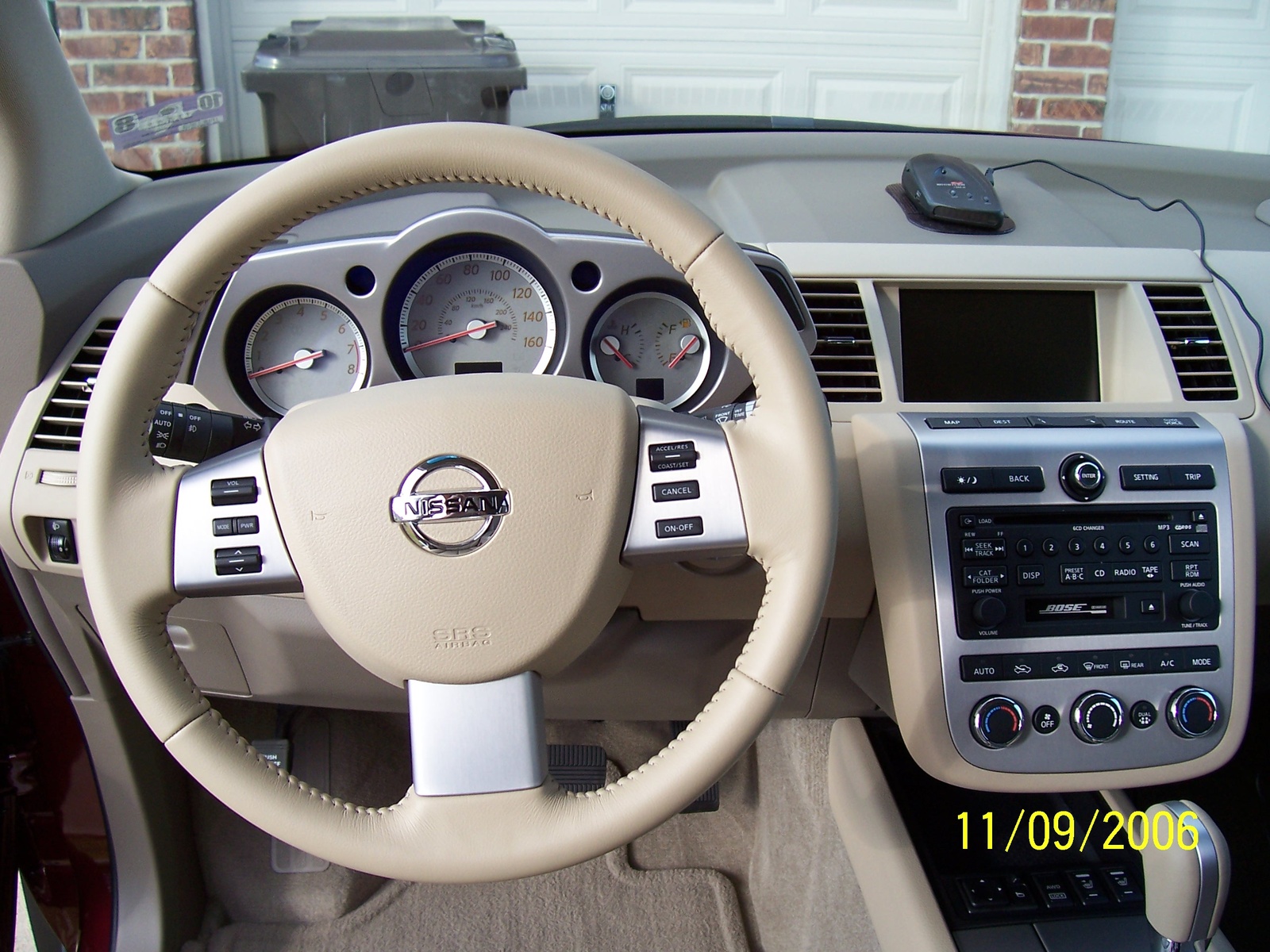 Nissan murano 2007 interior #9