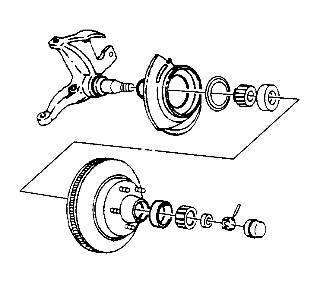 2000 Gmc jimmy front wheel bearing assembly #5
