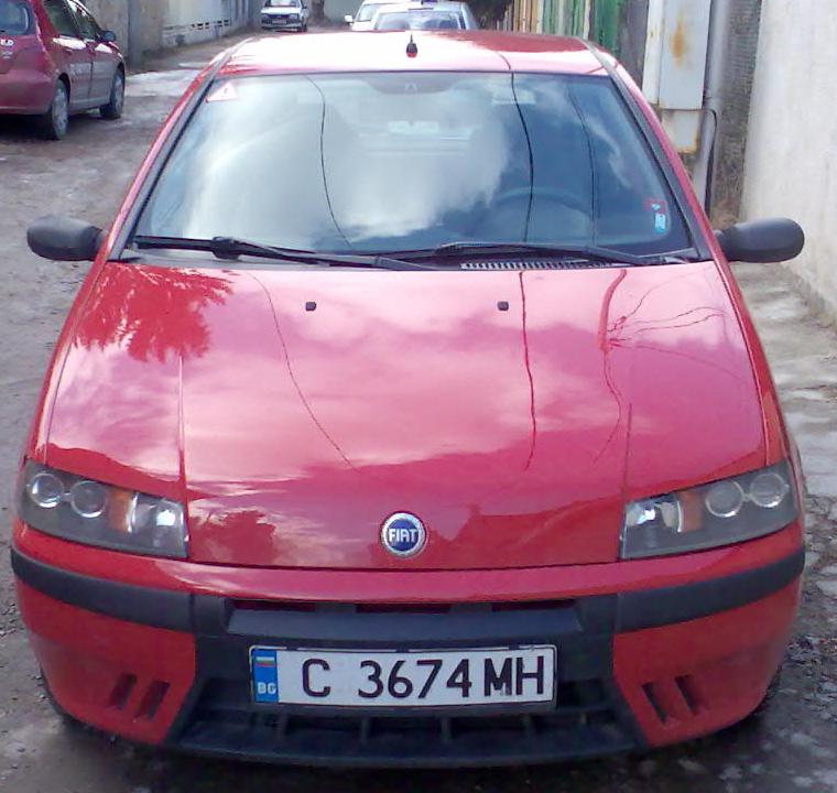 Fiat Punto 2002 Black. Fiat Punto 2002 Silver.