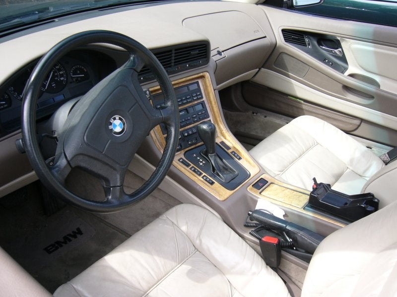 1997 BMW 8 Series 850ci 1997 BMW 850 850ci picture interior