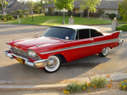 Christine 1958 Plymouth Fury I remember a Lincoln Continental being for 