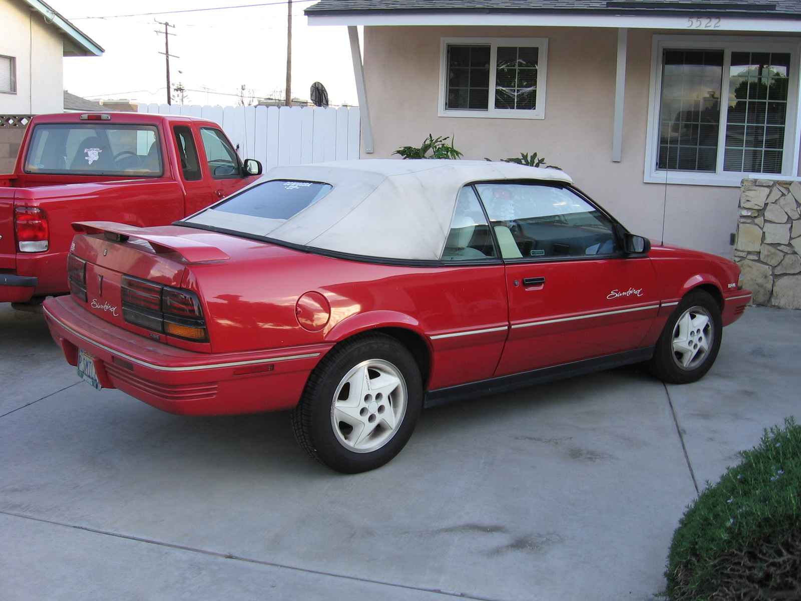 1992 Pontiac Sunbird 2 Dr SE Convertible - Pictures - 1992 Pontiac ...