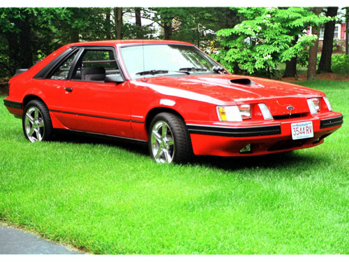 1985 Ford Mustang SVO picture,