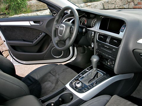 audi a4 interior photos. 2009 Audi A4 2.0T Quattro