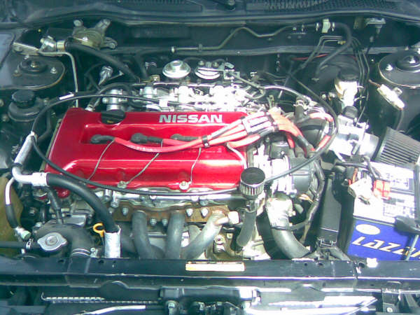 Nissan 200sx engine pictures