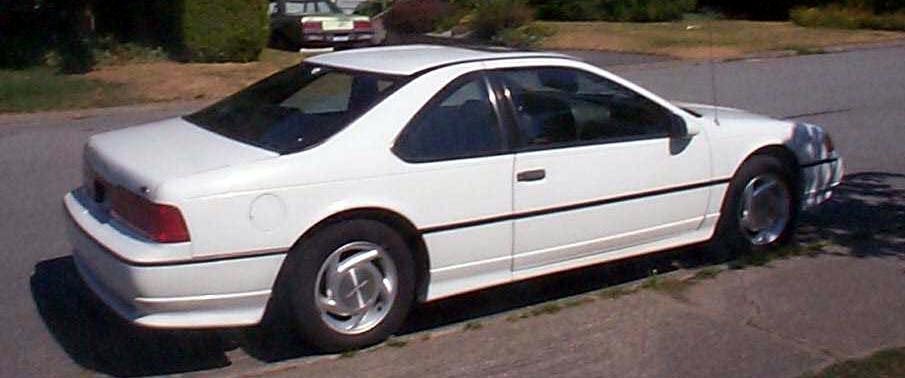 1990 Ford Thunderbird 2 Dr SC Supercharged Coupe picture exterior