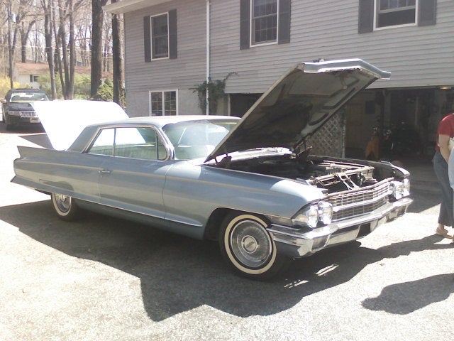 1962 Cadillac DeVille picture engine exterior
