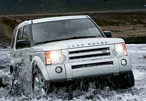 2009 Land Rover LR3, Front Right Quarter View, exterior, manufacturer