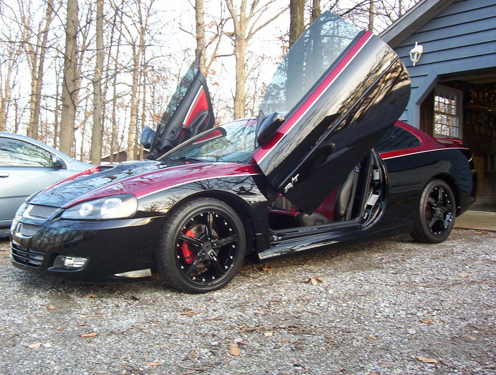 Black 2002 Dodge Stratus Rt. 2002 Dodge Stratus Rt Coupe.