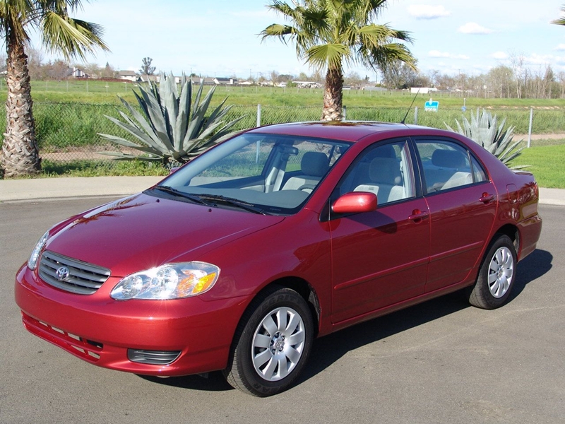 Toyota corolla 2003 tires