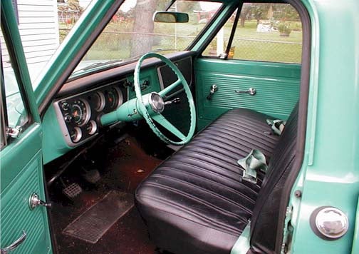 1967 Chevrolet C10 picture interior