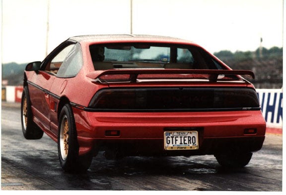 Pontiac Fiero Gt Fastback. of a 1986 Pontiac Fiero GT