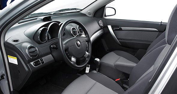 2009 Pontiac G3 Wave, Interior View, interior, manufacturer