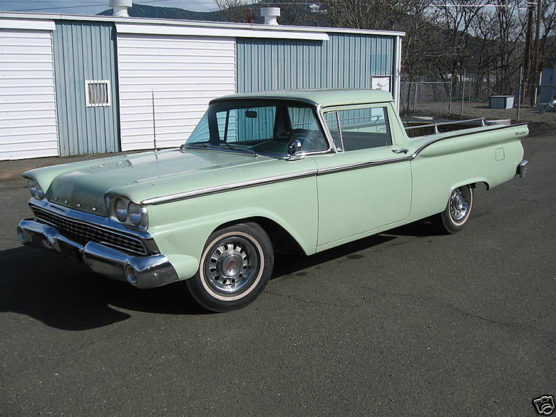 1959 Ford Ranchero Barn fresh after 29 years of storage 84k miles 