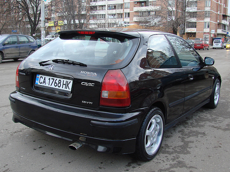 1996 Honda civic ex coupe review #7