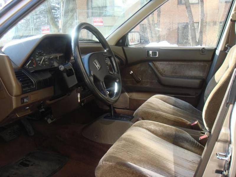 1988 Honda Accord Sedan LX picture, interior